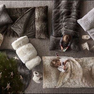 Faux Fur Sleeping Bag